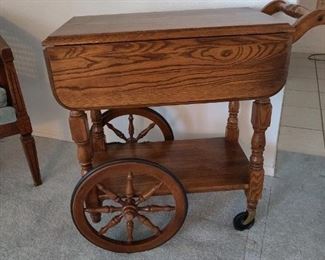 Antique wagon cart. 