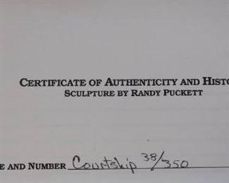 Certificate of Authenticity 
