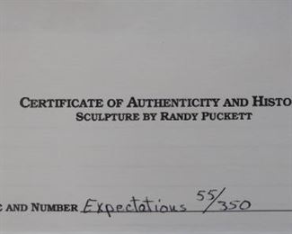 Certificate of Authenticity