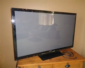 large flat screen