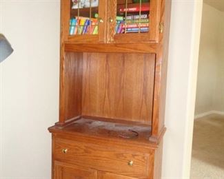 bookcase/curio cabinet
