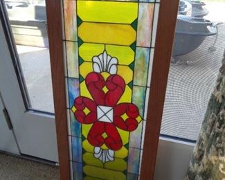 stained glass piece