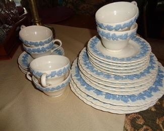set of vintage china