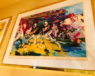 Rushing Back, Leroy Neiman