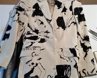 Popeye Moschino Velvet Blazer