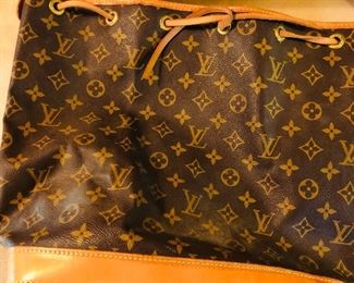 Louis Vuitton drawstring tote