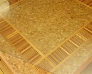 Dowel with inlay Coffee Table