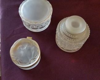 Lalique Powder Jars