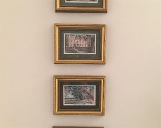 Sites of GA Framed artwork 