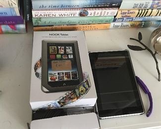 Nook tablet and Kindle Fire 