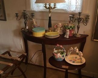 Foyer Table with Easter Décor 