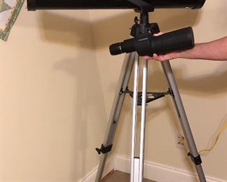 Bushnell Telescope/stand and a Triumph Eagle Optics