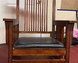 Mission rocking chair