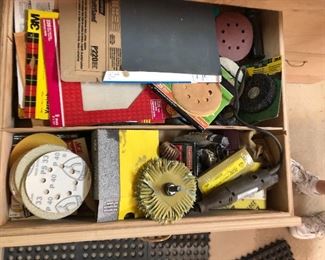 Sandpaper... sanding tools...