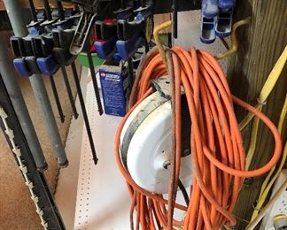 Smaller clamps, extension cords...
