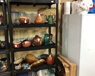 More gourds! Hand painted, carved, decorated...