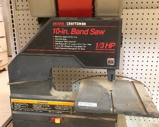 Sears Craftsman 10" Band Saw 1/3 HP