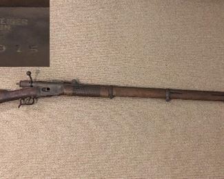 Vintage rifle: Vetterli Swiss, W.V. Steiger Thun 31915