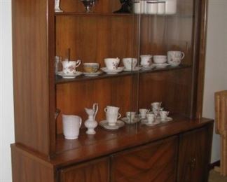 Mid Century Modern China Cabinet by Blowing Rock Furniture