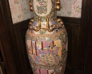 Large Chinese vases 
4’+ tall 
