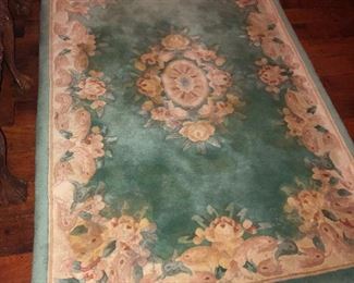 Many vintage 1970’s area rugs marked to move 