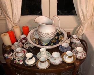 Demitasse collection 
Many to choose from 
