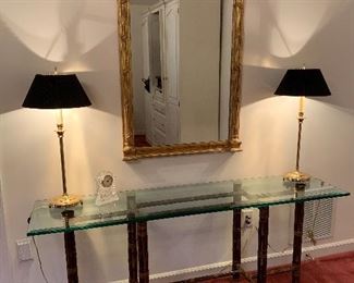 Maguire console table