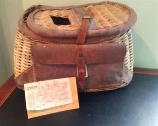 Vintage tackle box