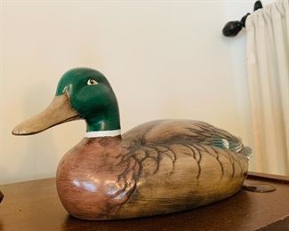 Hand painted duck