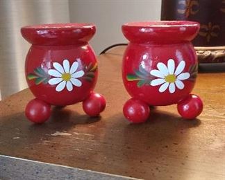 Vintage Swedish candle holders
