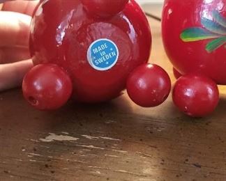 Vintage Swedish candle holders