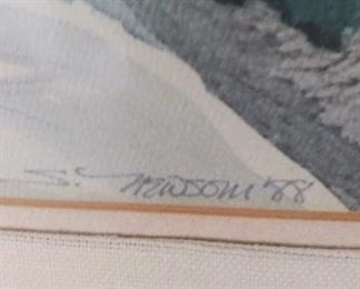 Stephanie Newsom watercolor on paper