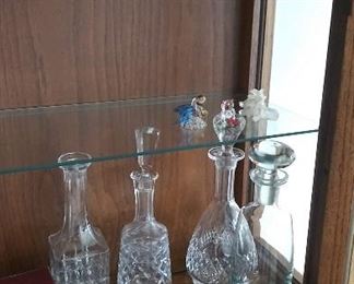 Crystal decanters