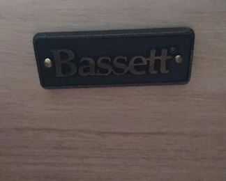 Bassett side table with drawer