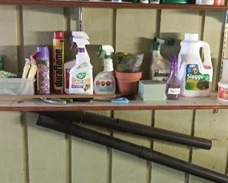 Cleaning and garden chemicals