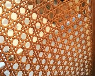 Solid wood dining table with 6 chairs, two leaves and pads