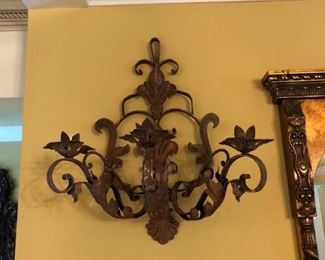 Pair of Antique Candle Sconces (1 of 2)