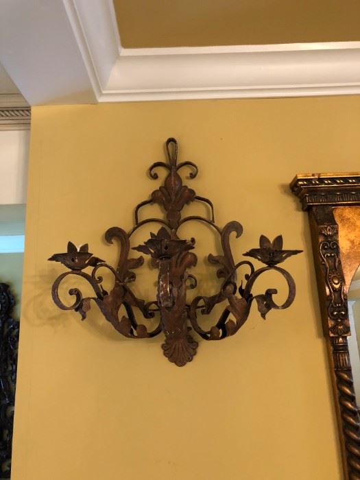 Pair of Antique Candle Sconces (1 of 2)