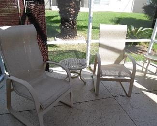 Outdoor chairs (2)