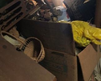 WE HIRED DAY WORKERS TO BRING UP "STUFF" SO WE CAN SORT IT ALL OUT