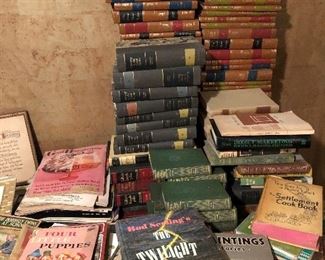 plenty of books and magazines