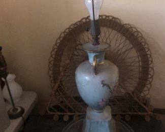 one of the vintage lamps