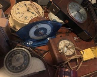 and lots of clocks