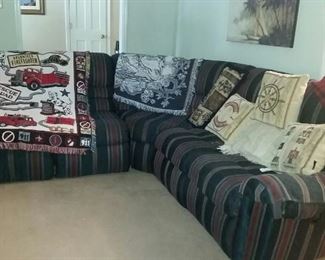 Sectional Sofa, sofa throws, sofa pillows