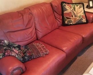 Leather Sofa, Excellent Condition
