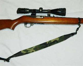 Ruger 44 Mag Semi-Auto/Bushnell Scope