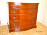 absolutely gorgeous vintage bowed chest by morganton-drexel.
