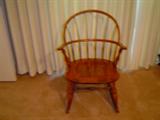 vintage nichols and stone rocking chair