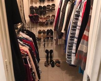 Women's clothing/shoes/belts and coats