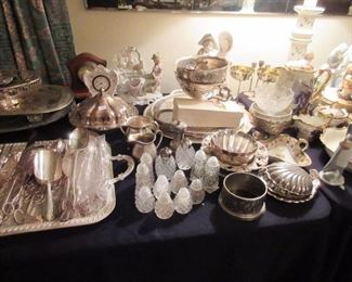 Selection of silver plate